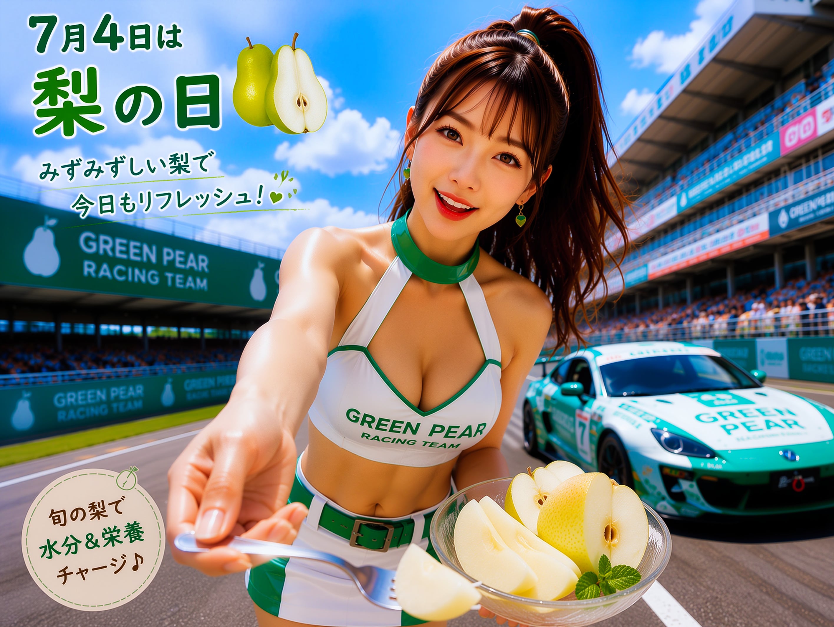 今日の１枚(7月4日)梨の日