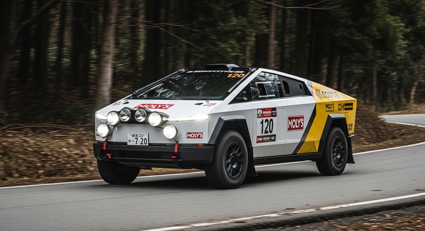 テスラサイバートラックラリーカー | の人気AIイラスト・グラビア