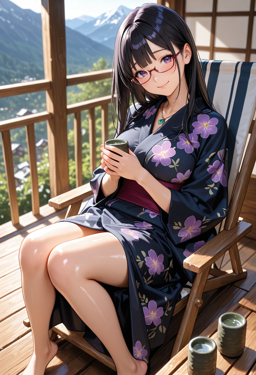 何もしない。
