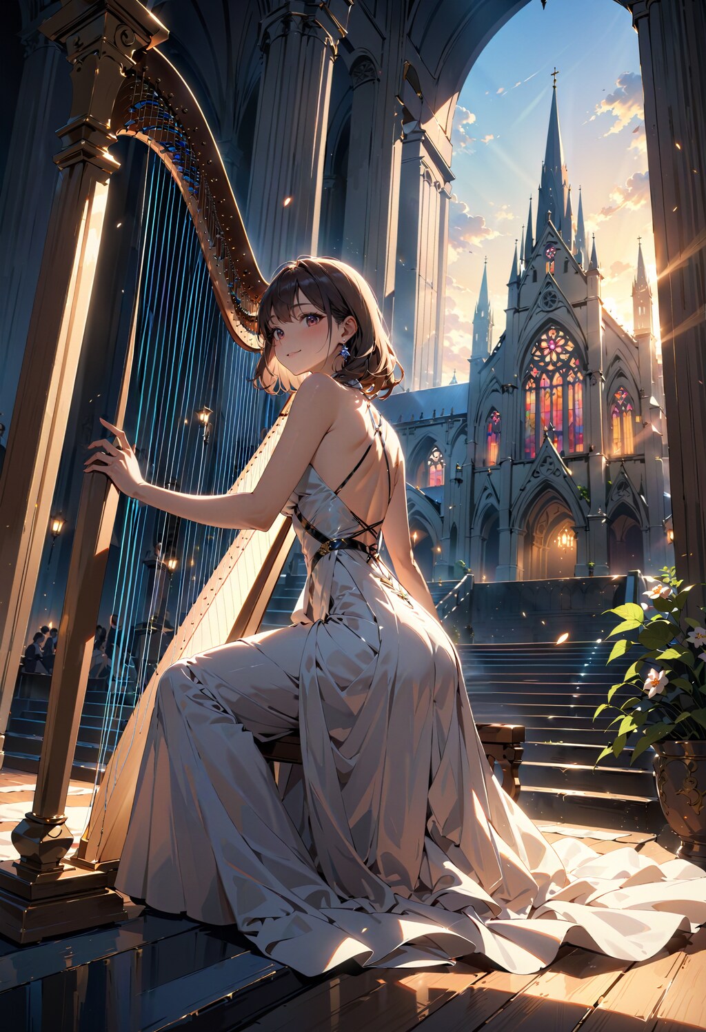 今日はハープの日