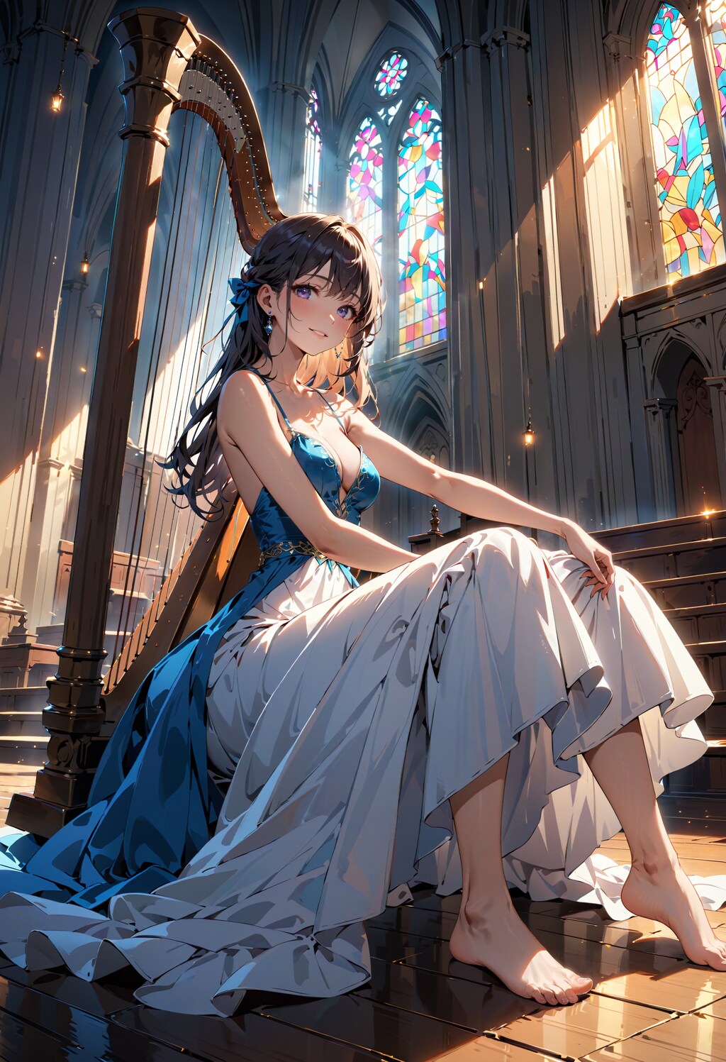 今日はハープの日