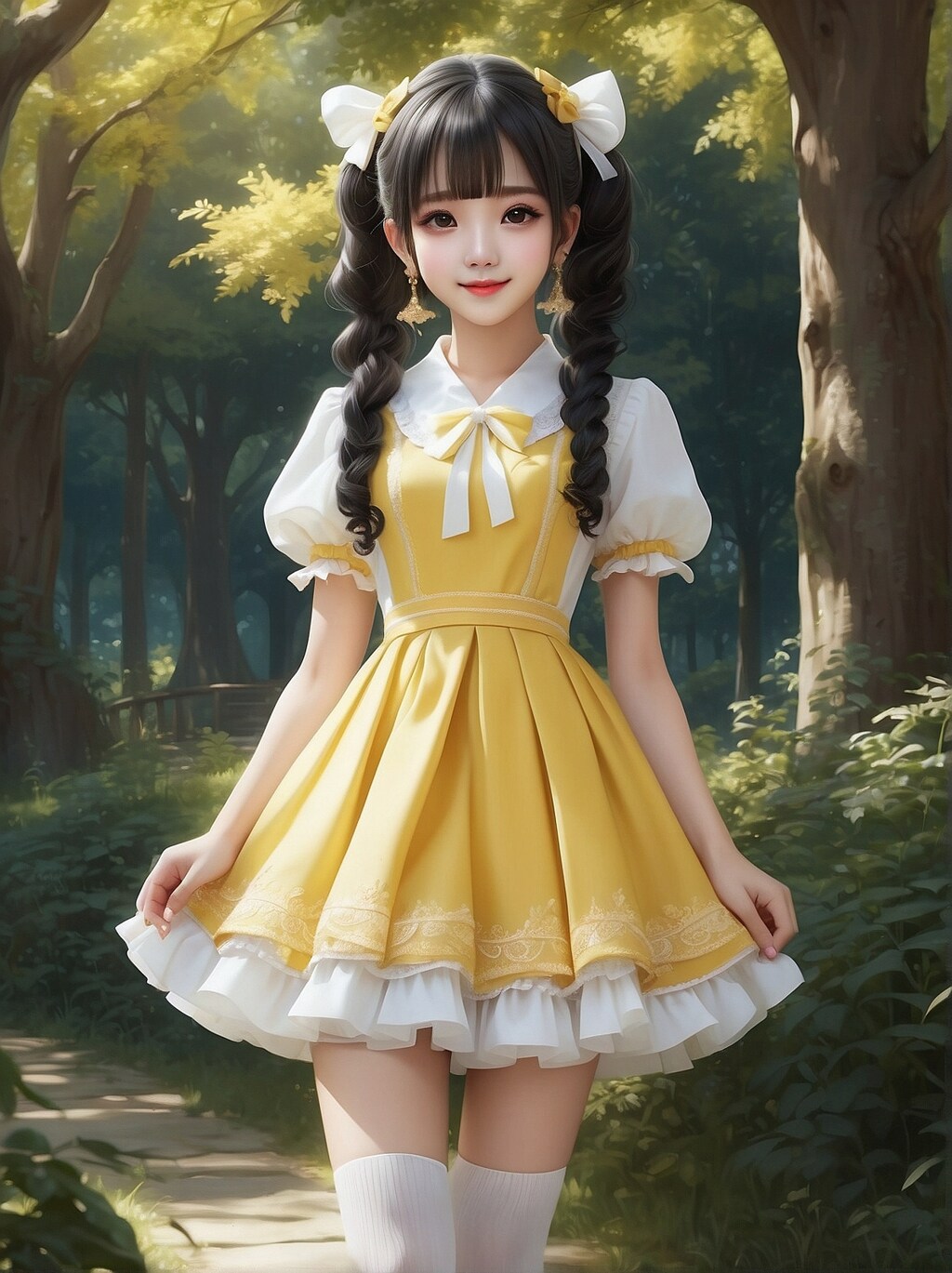 ドレスで大晦日です