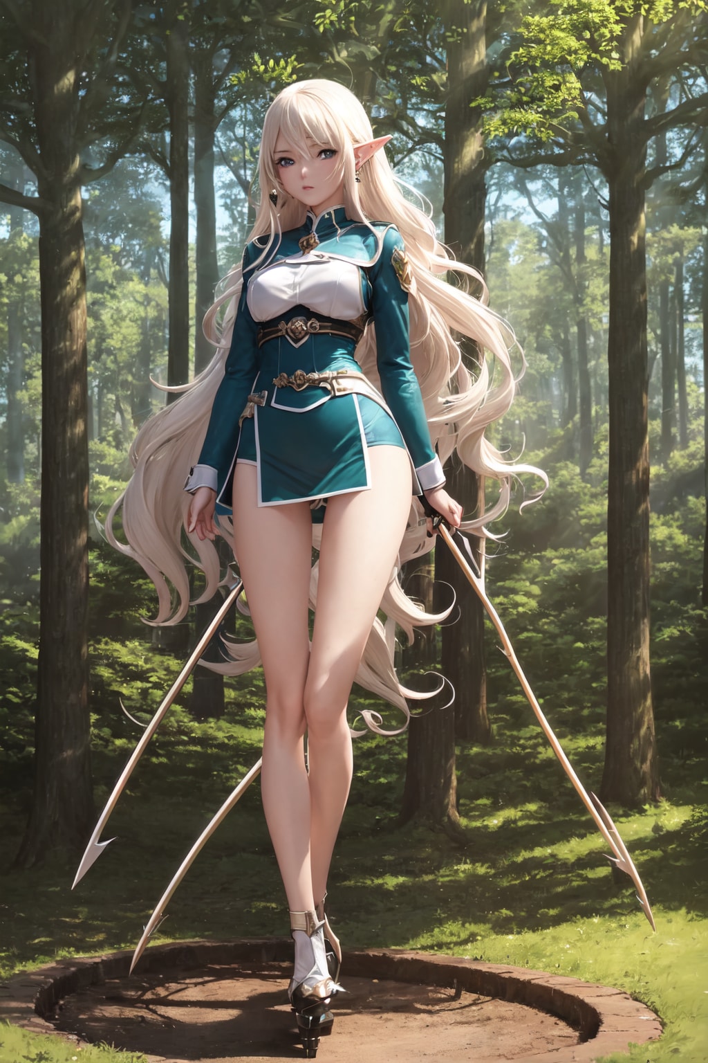 エルフ女騎士
