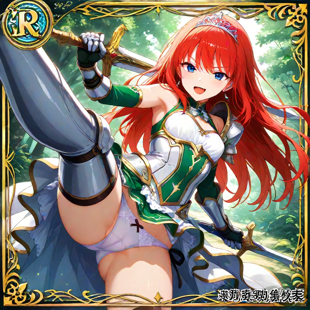 [12枚]【R15版】第3弾登場「ロリっ子プリンセス」シリーズ！今度の姫はプリンセスナイトだ！かっこかわいい姫たちの勇姿を目に刻もう！光り輝くカードをその手に!!!（姫さま！２６の４）
