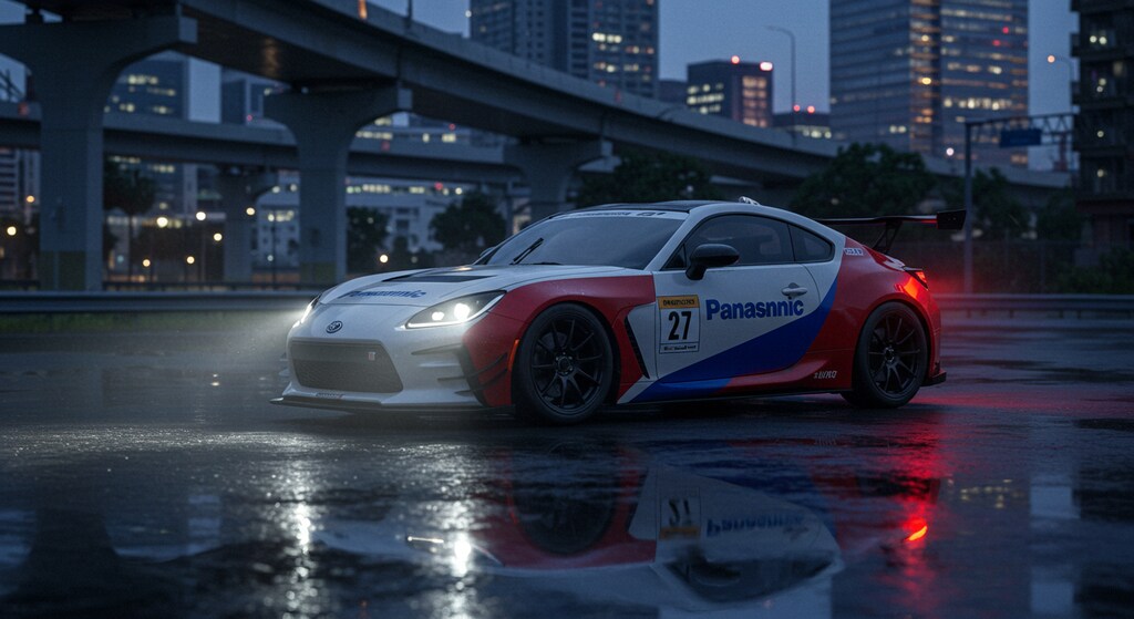 PanasonicGR86レーシングカー
