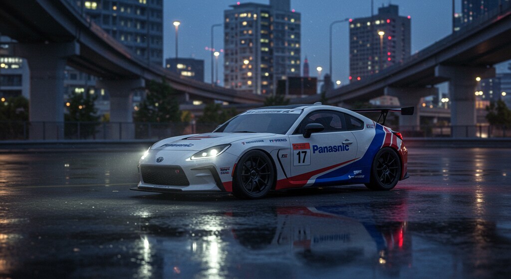 PanasonicGR86レーシングカー