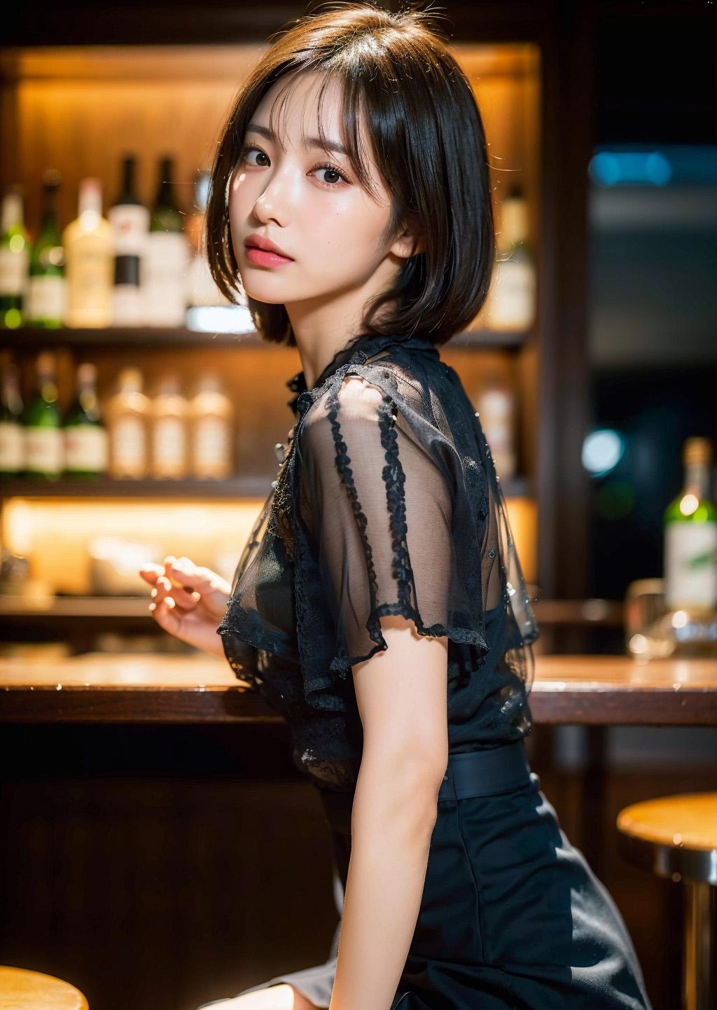 BARで再開した元カノが綺麗になりすぎてる・・・