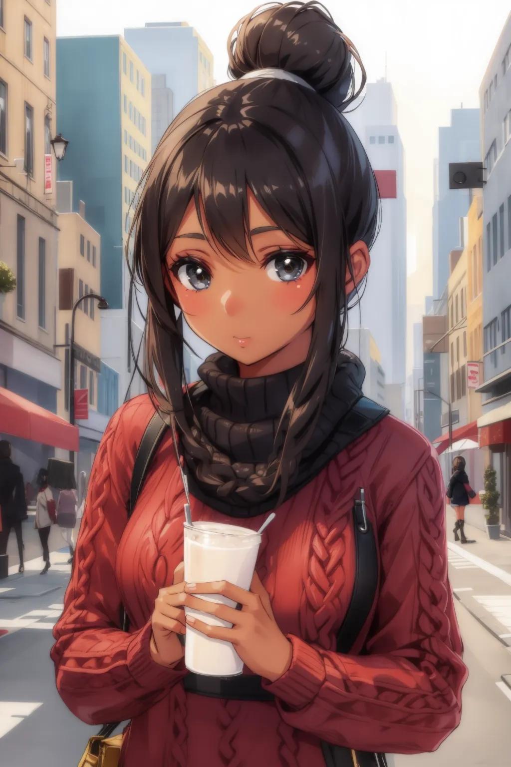お団子ニットちゃん