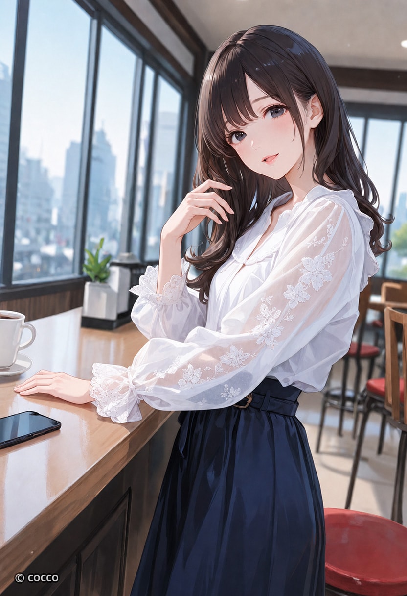 微笑み