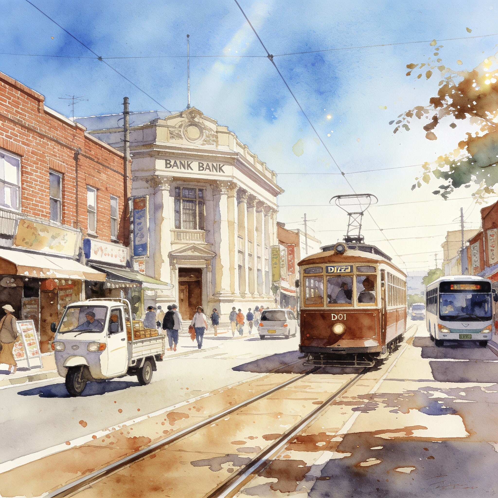 昭和44年以前の街並み（２） | の人気AIイラスト・グラビア