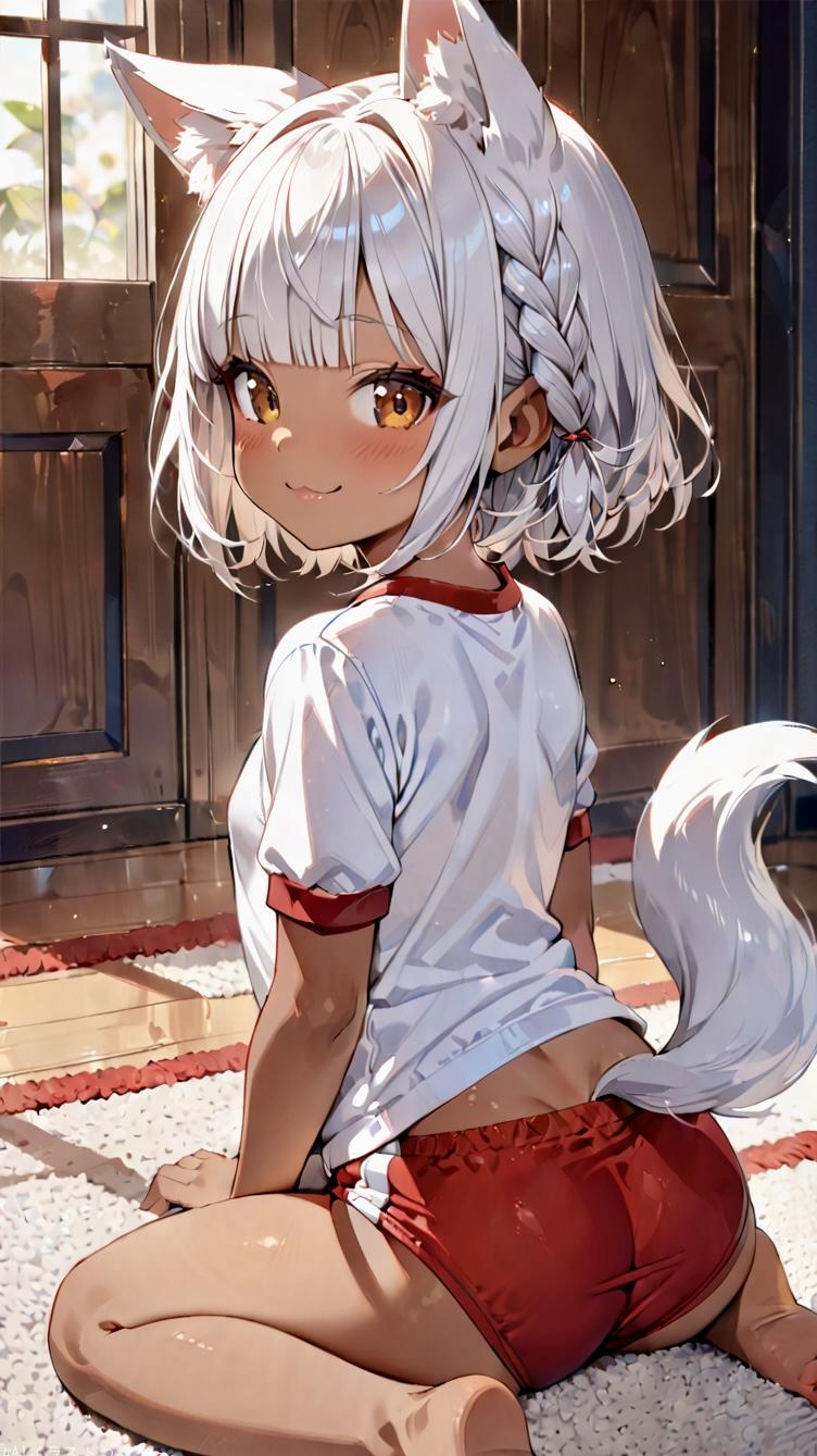 狐娘　ブルマ | の人気AIイラスト・グラビア