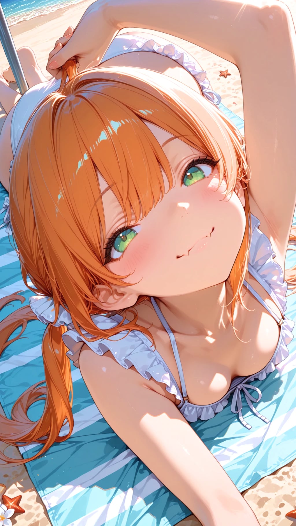 日向 柚 – ビーチにて