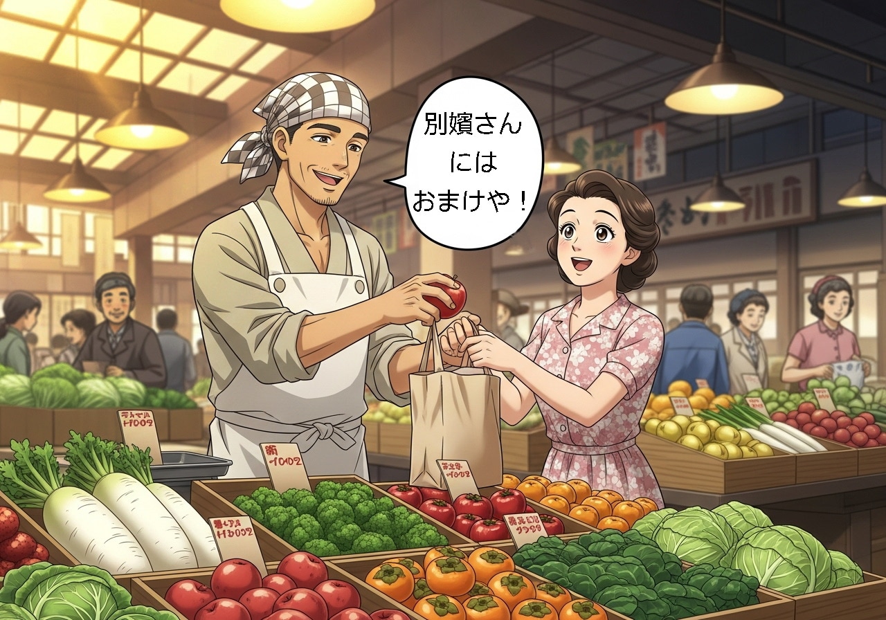 公設市場の八百屋のおっちゃん | の人気AIイラスト・グラビア