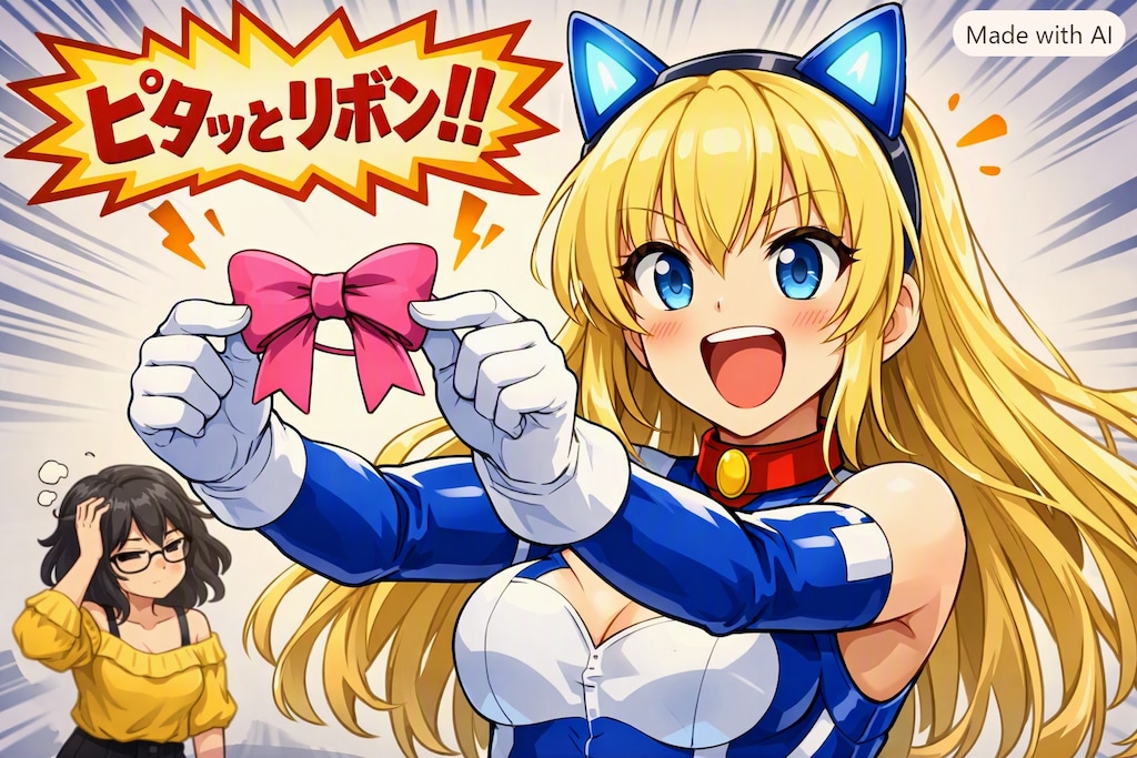 ピタッとリボン（接着の日 02）