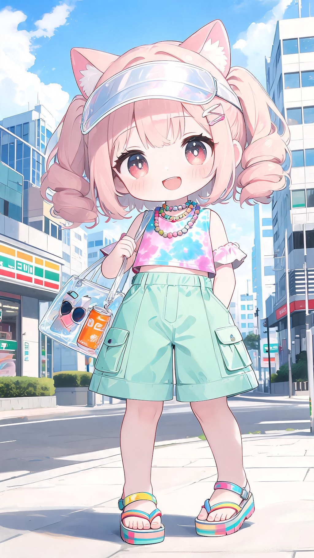【#理想の夏コーデ】ドレミ子ちゃんの場合