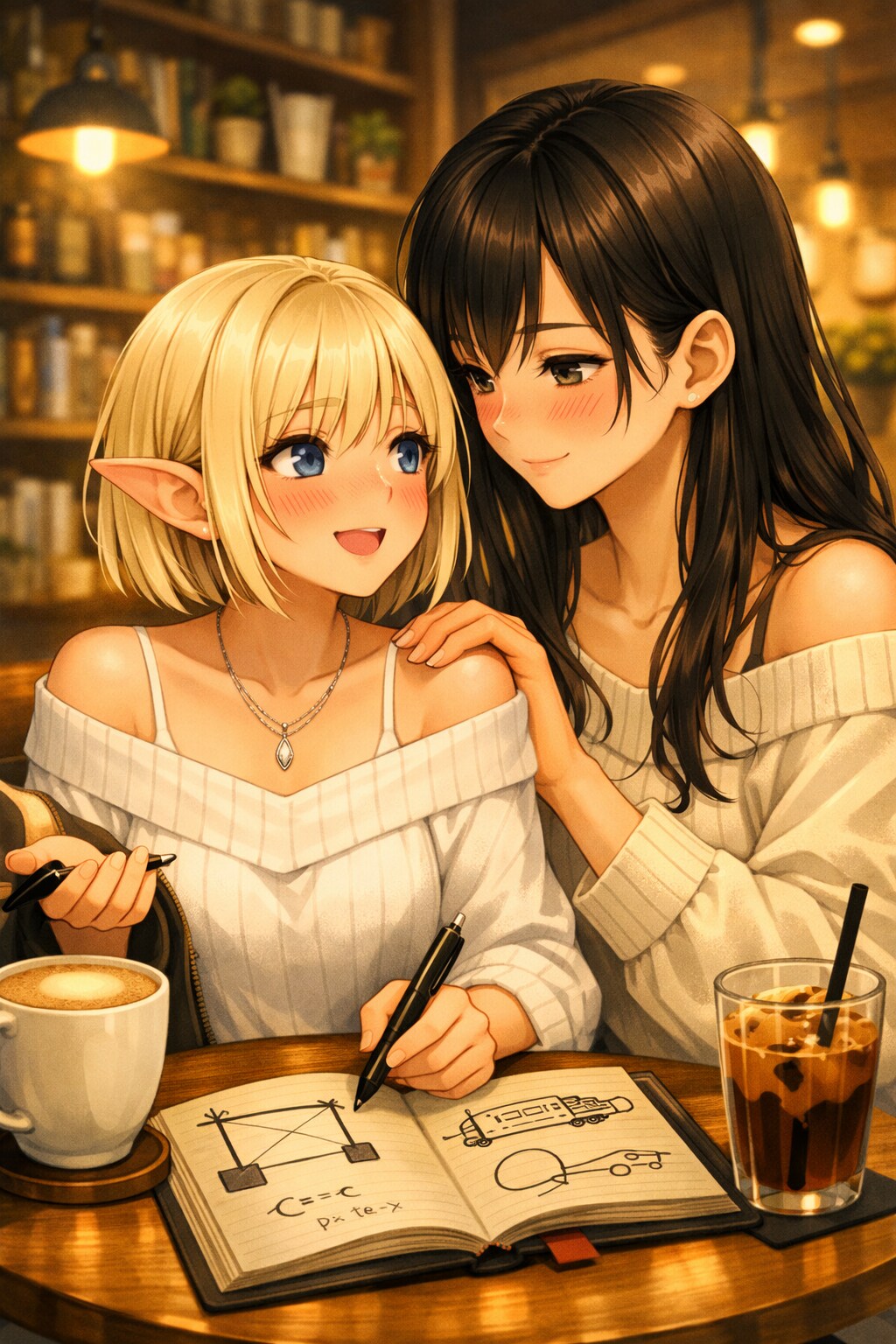 つまり、好きな人といる時間はあっと言う間に過ぎるって事ね。（アインシュタイン記念日　01）