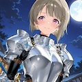鎧姿の中須かすみ 4枚目