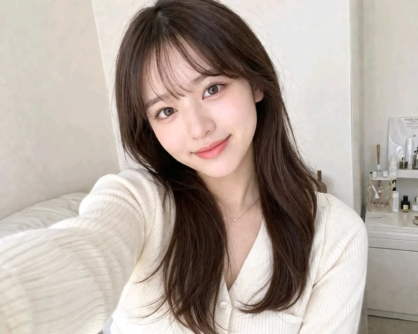 自撮り美女
