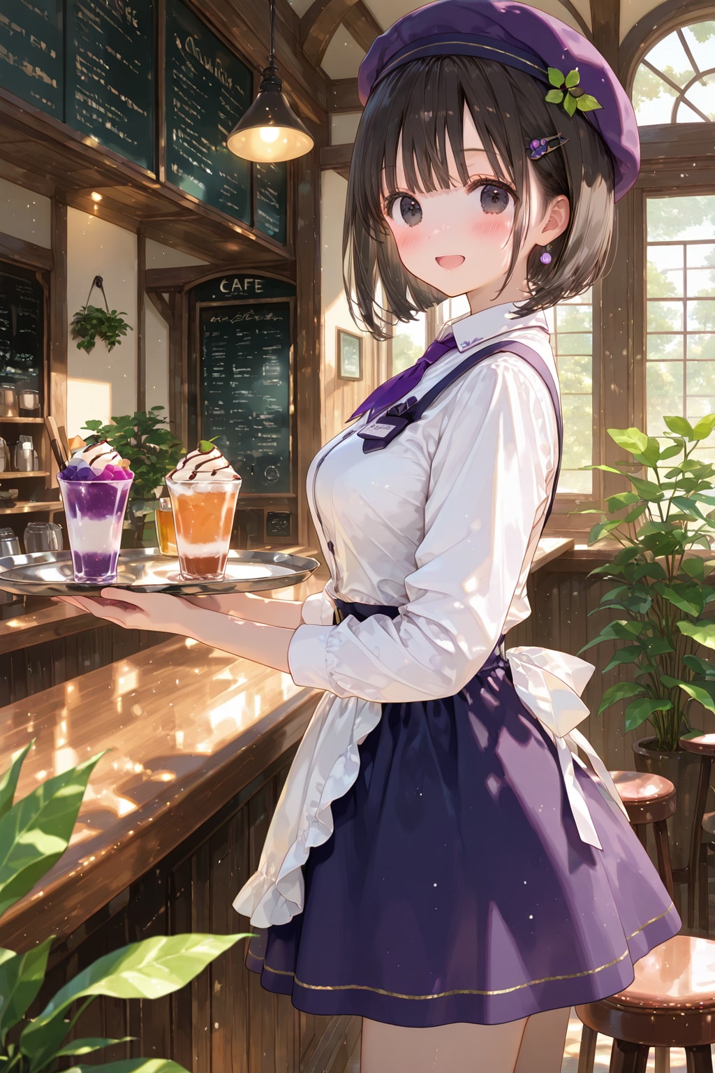 妹ちゃん✨カフェへようこそ‼️🥰☕️✨４１８ | の人気AIイラスト・グラビア