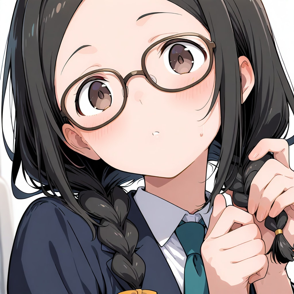 今日の眼鏡っ娘　2/10 | の人気AIイラスト・グラビア