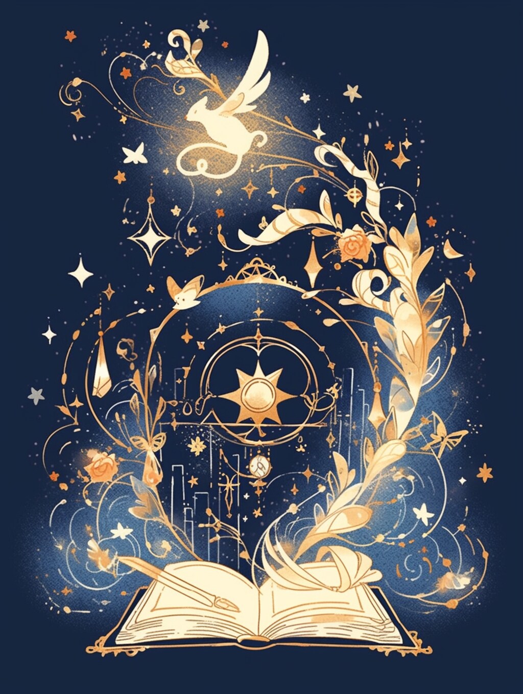 魔書を開くと世界が開ける