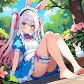 うさぴょんガール? 2枚目