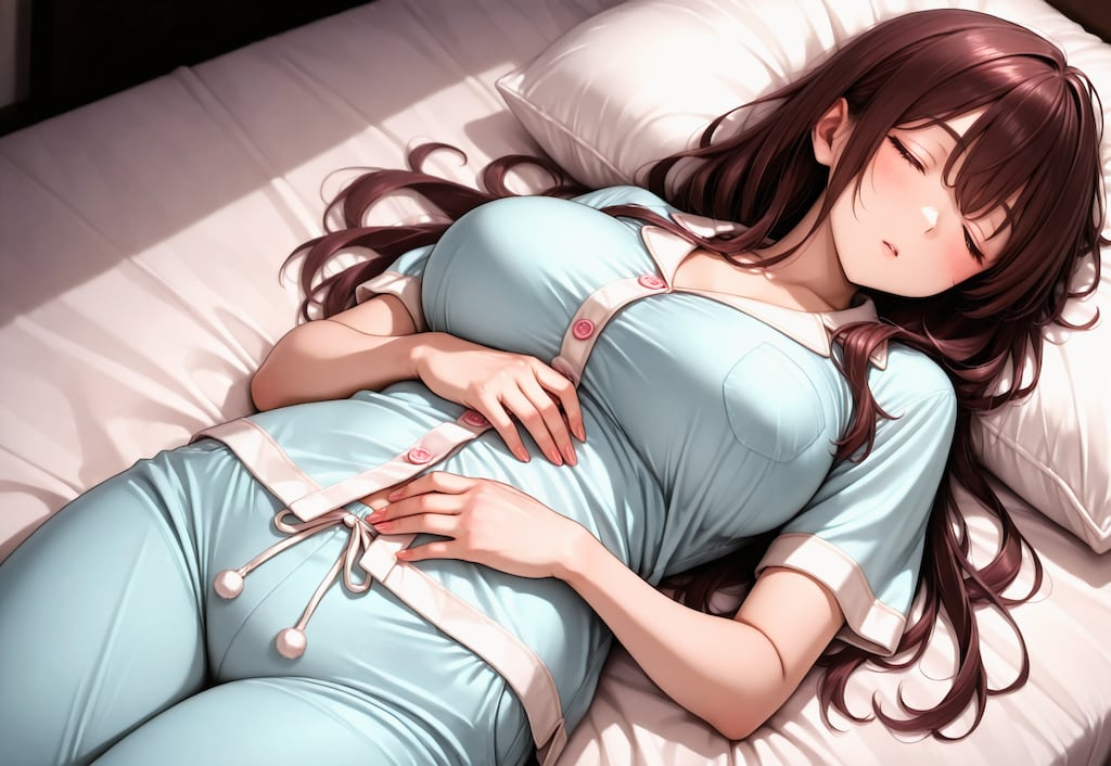 1703（水色のパジャマ）