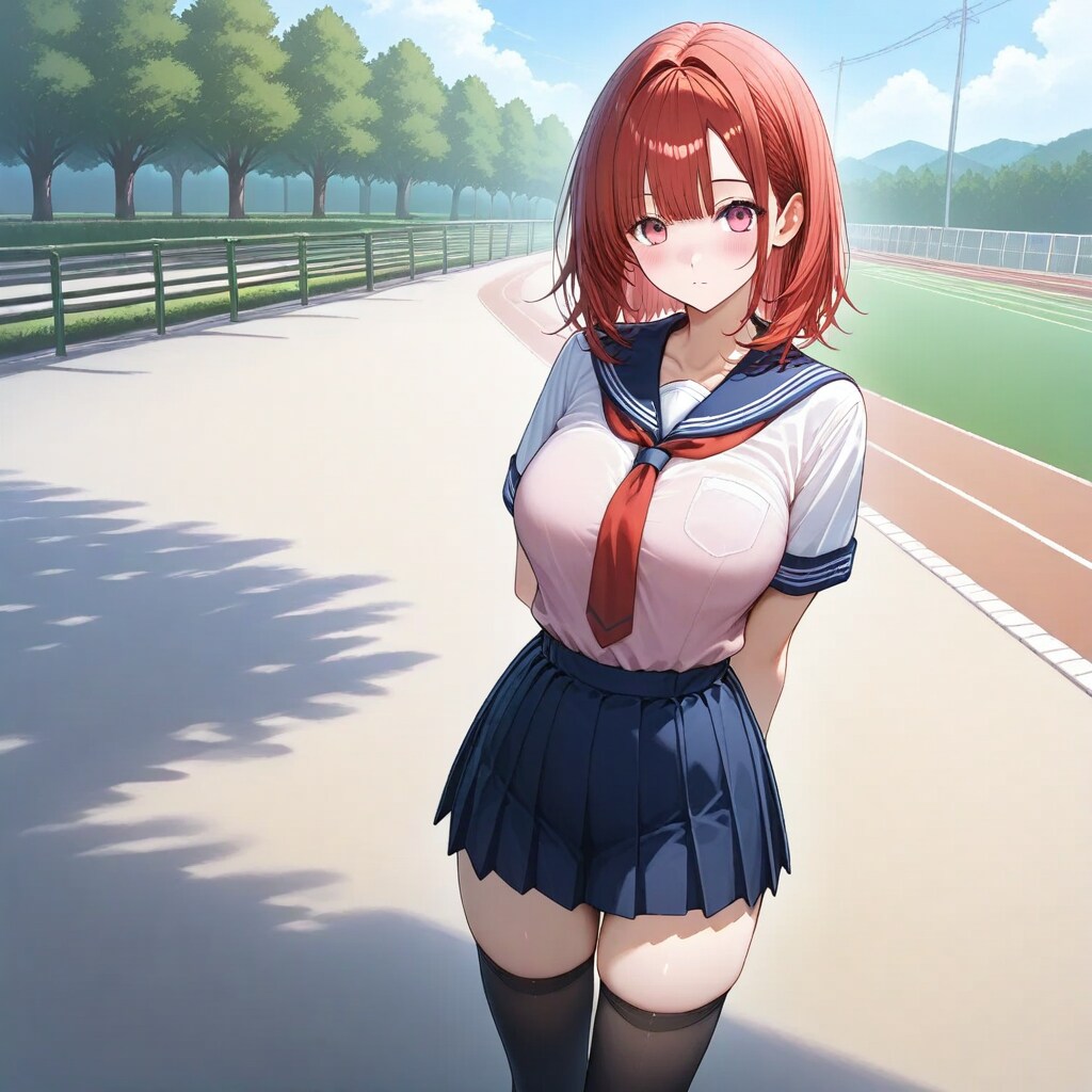 制服とニーハイ
