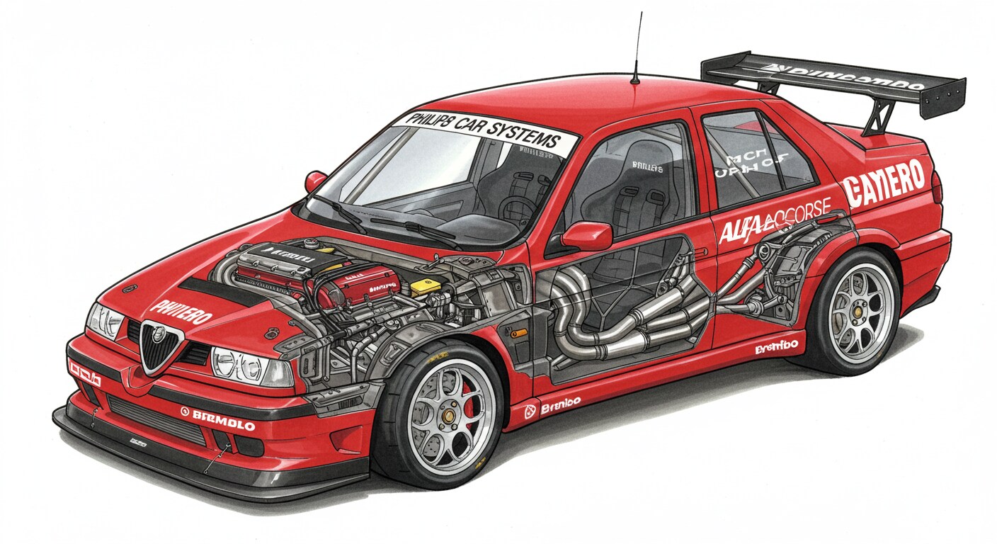 アルファロメオレーシングカー断面 | の人気AIイラスト・グラビア