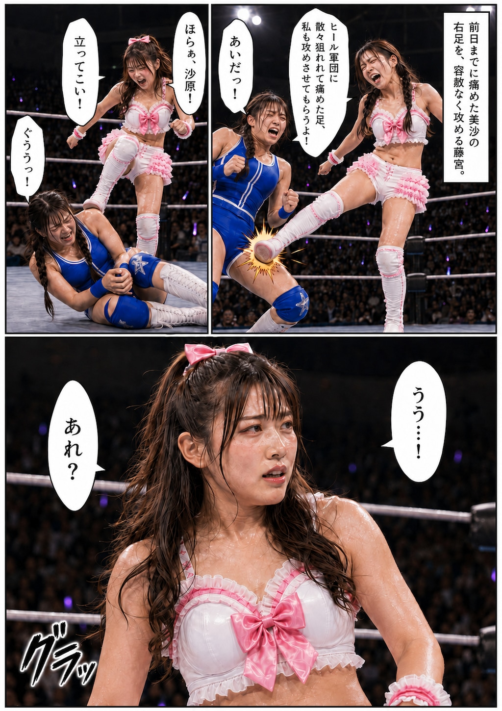ジュニアクラウン王座争奪トーナメント準決勝