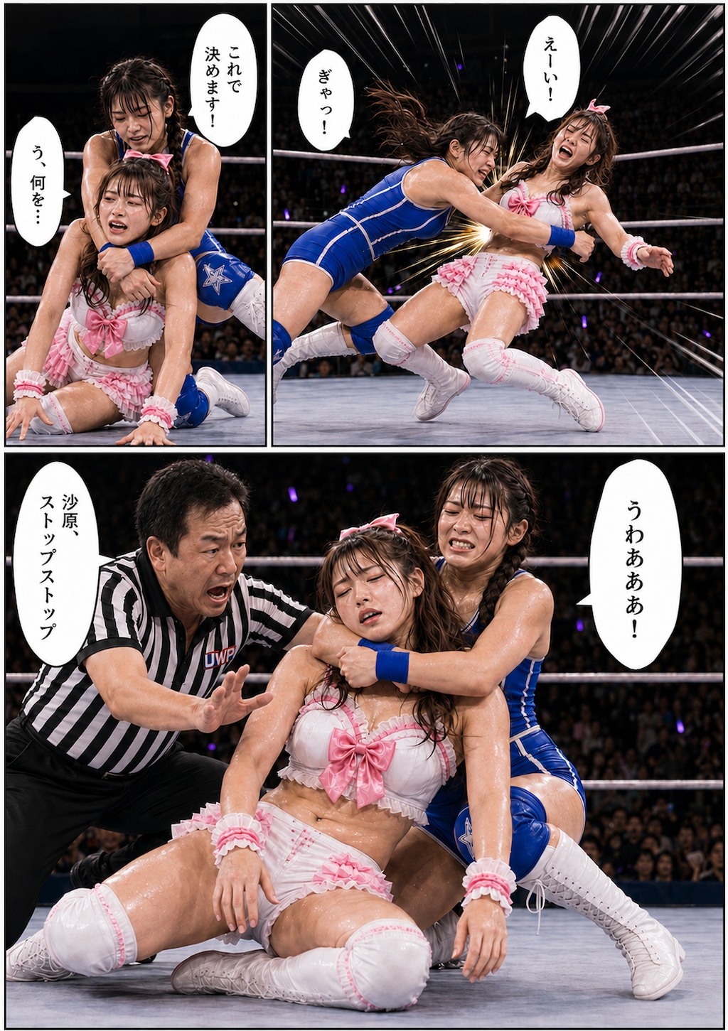 ジュニアクラウン王座争奪トーナメント準決勝