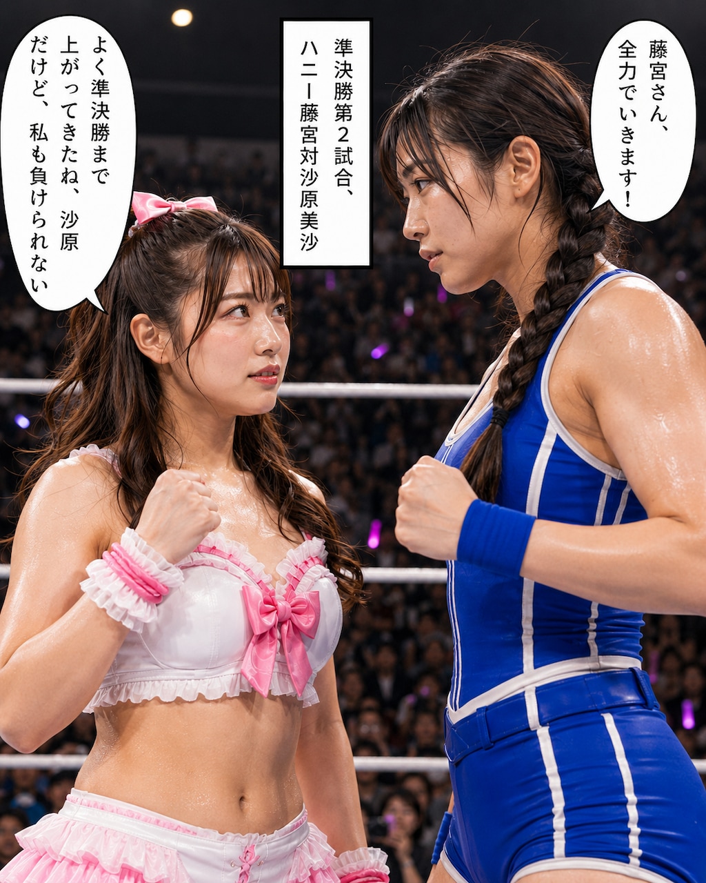 ジュニアクラウン王座争奪トーナメント準決勝