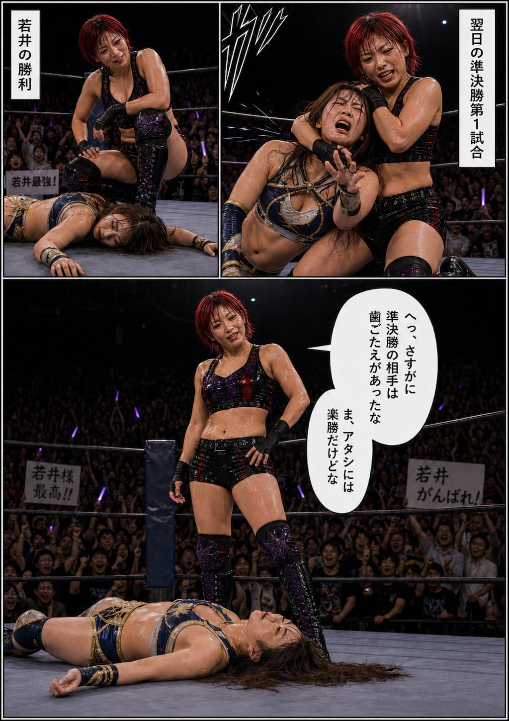 ジュニアクラウン王座争奪トーナメント準決勝