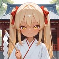 褐色ロリギャル巫女 6枚目