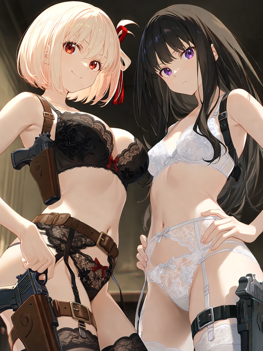 ちょっと不満げ