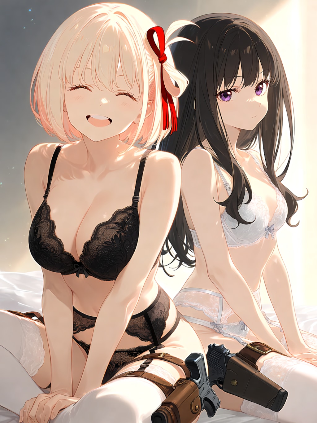 ちょっと不満げ