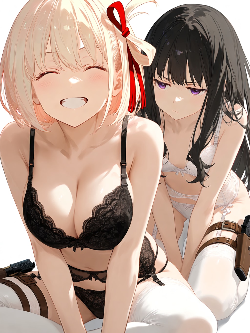 ちょっと不満げ