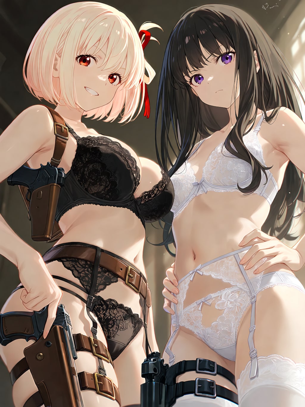 ちょっと不満げ