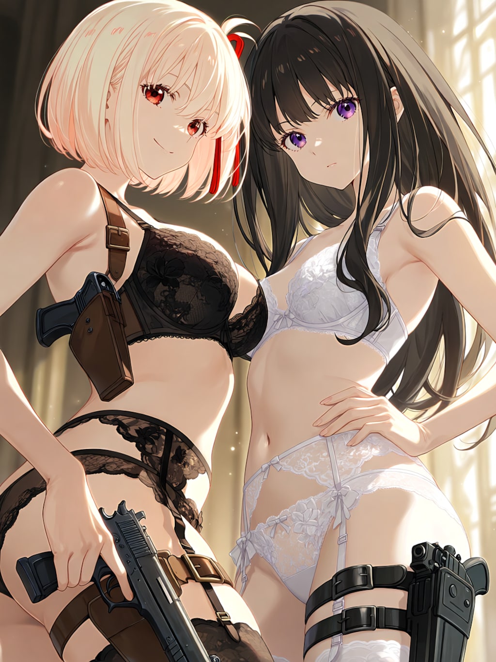 ちょっと不満げ