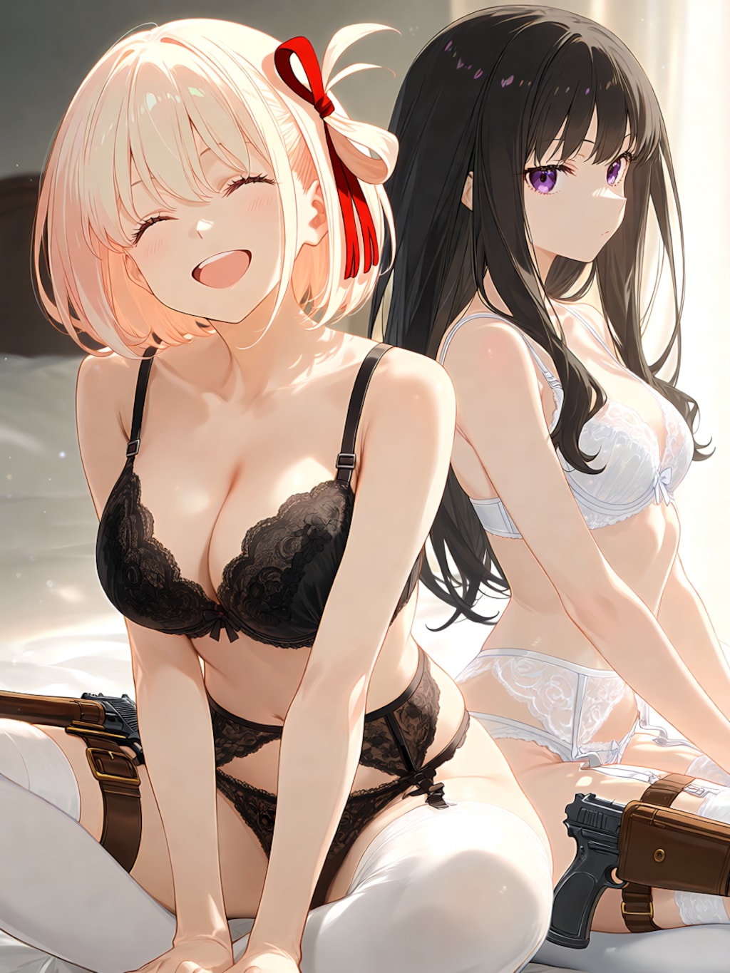 ちょっと不満げ