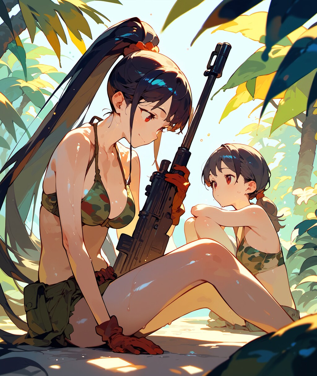 予選は勝てたね　みんなお疲れさまぁ♪　つかれたぁ♡　　　　　　休憩したら決勝戦だね♪