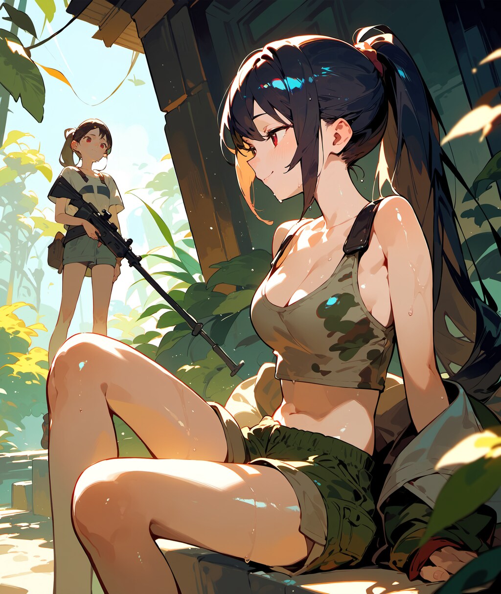 予選は勝てたね　みんなお疲れさまぁ♪　つかれたぁ♡　　　　　　休憩したら決勝戦だね♪