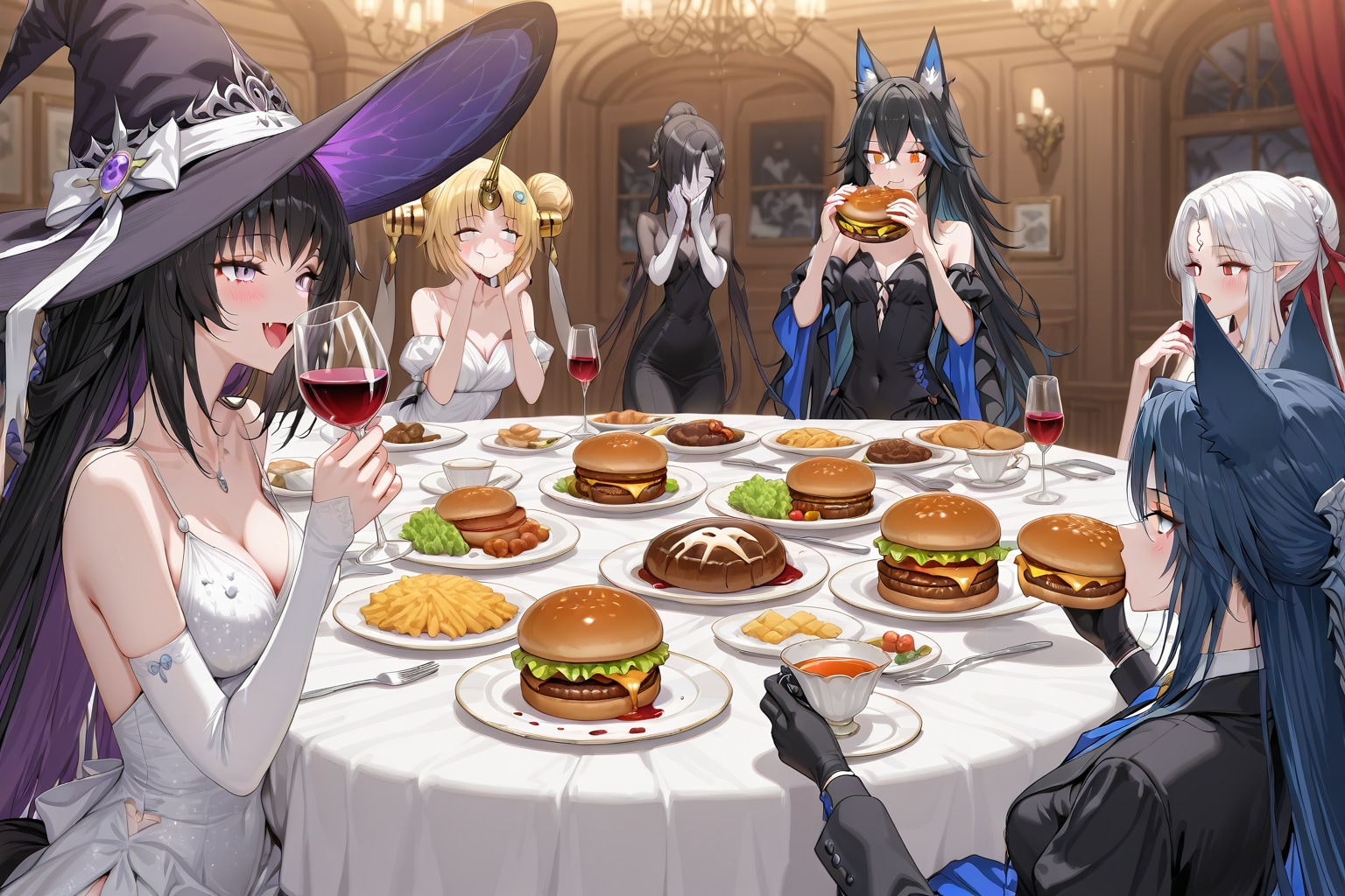 怪物たちの晩餐会 | の人気AIイラスト・グラビア