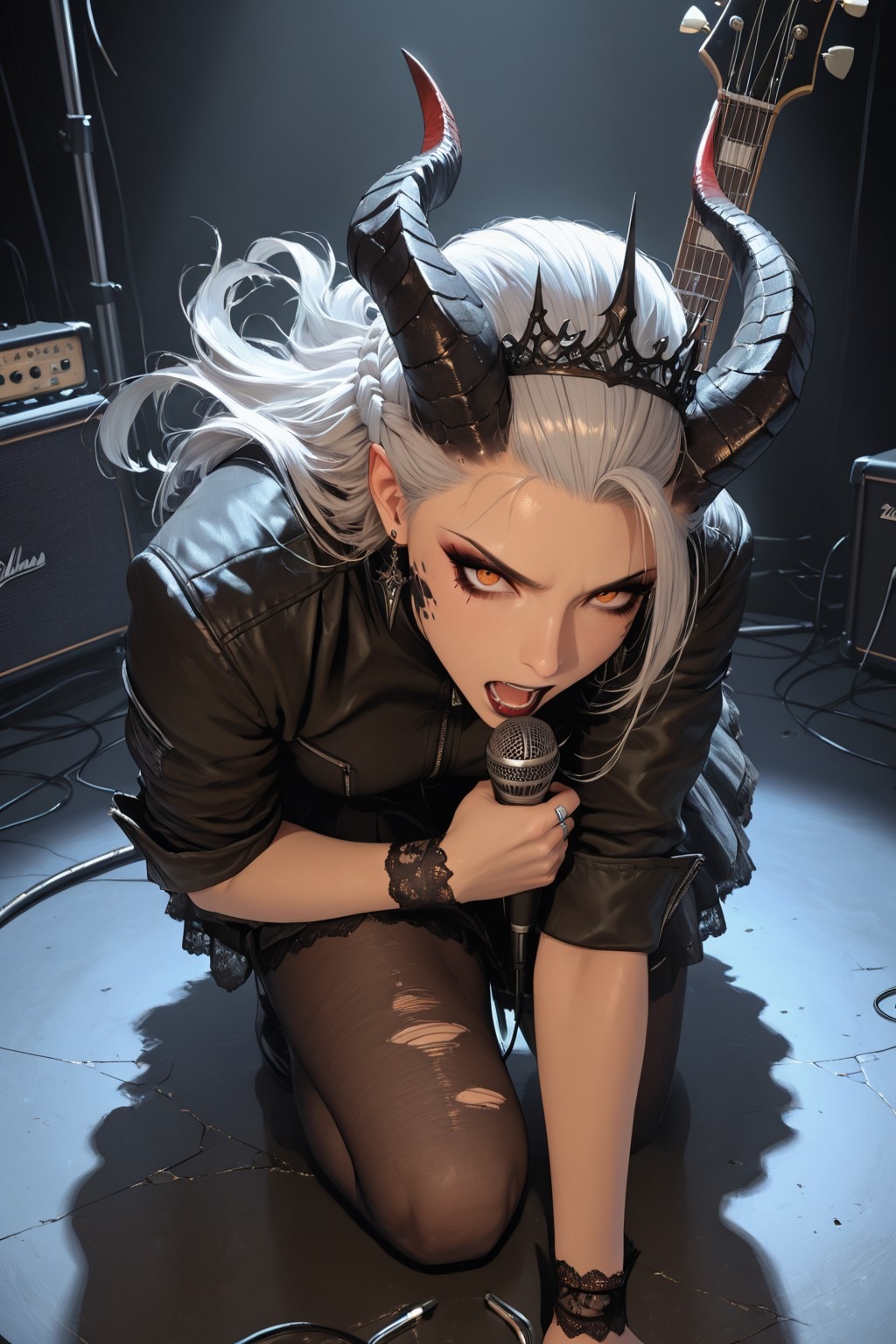 Devil's Beautiful Girl（ガールズバンド結成♪） | の人気AIイラスト・グラビア