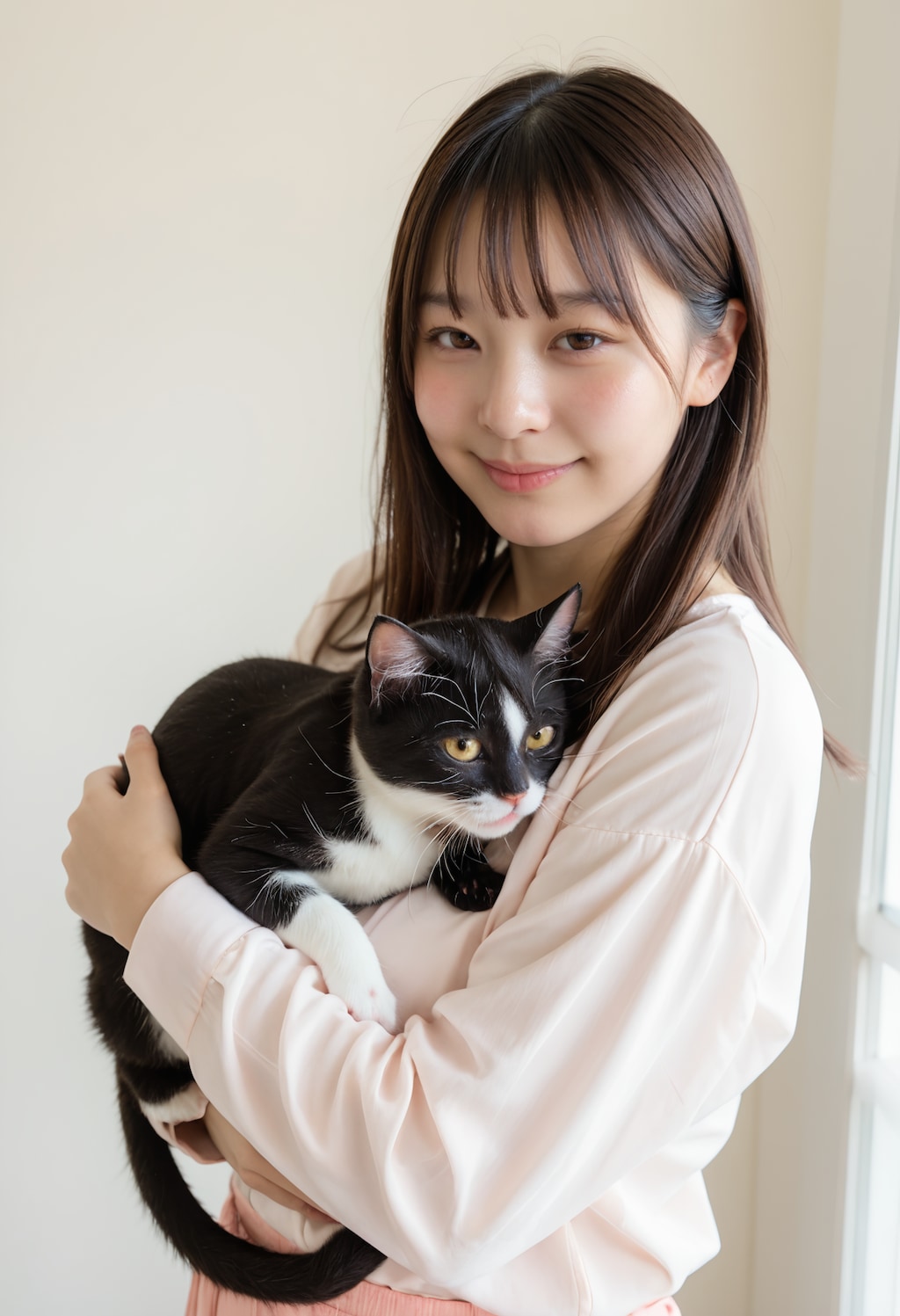 猫とわたし（新モデルテスト）