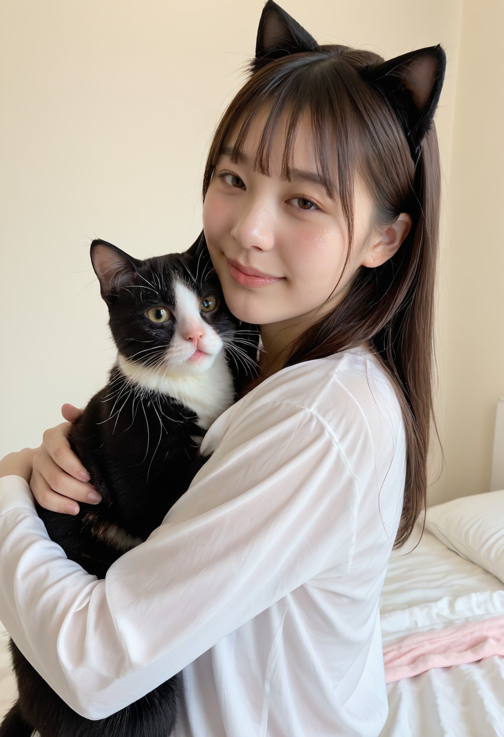 猫とわたし（新モデルテスト）