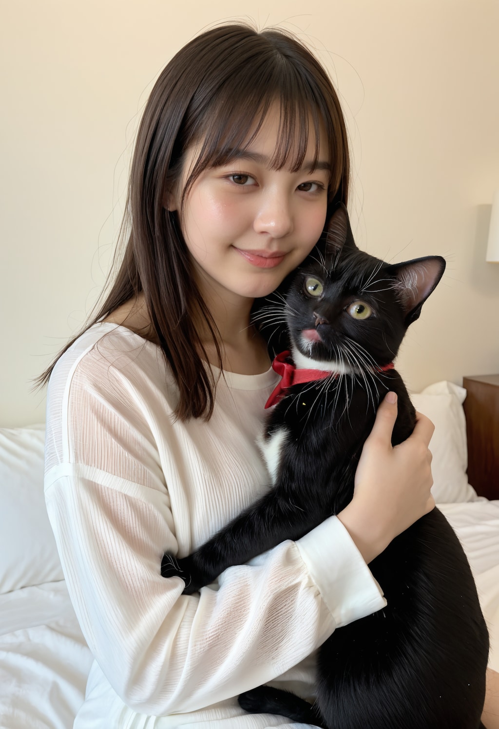 猫とわたし（新モデルテスト）