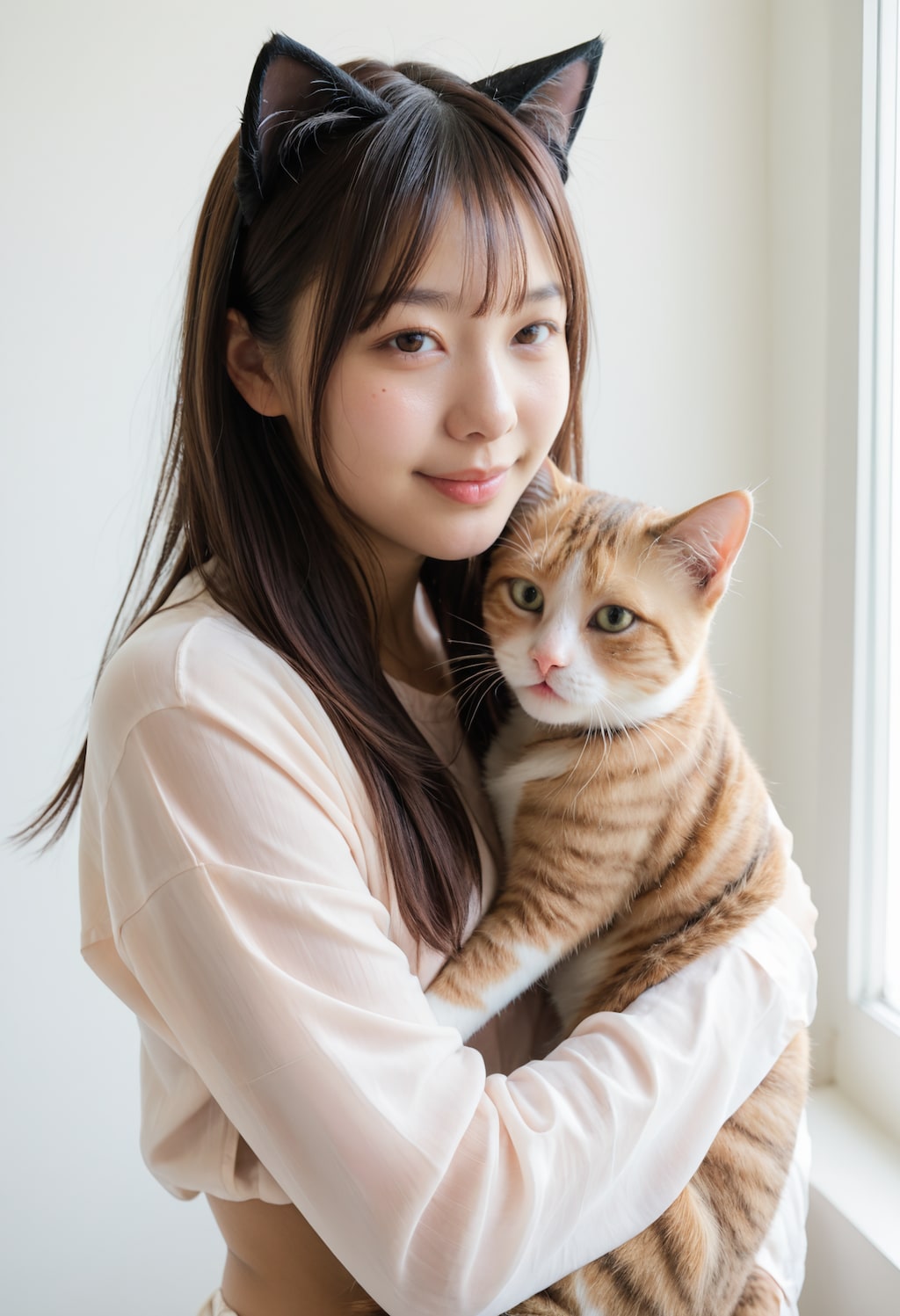 猫とわたし（新モデルテスト）