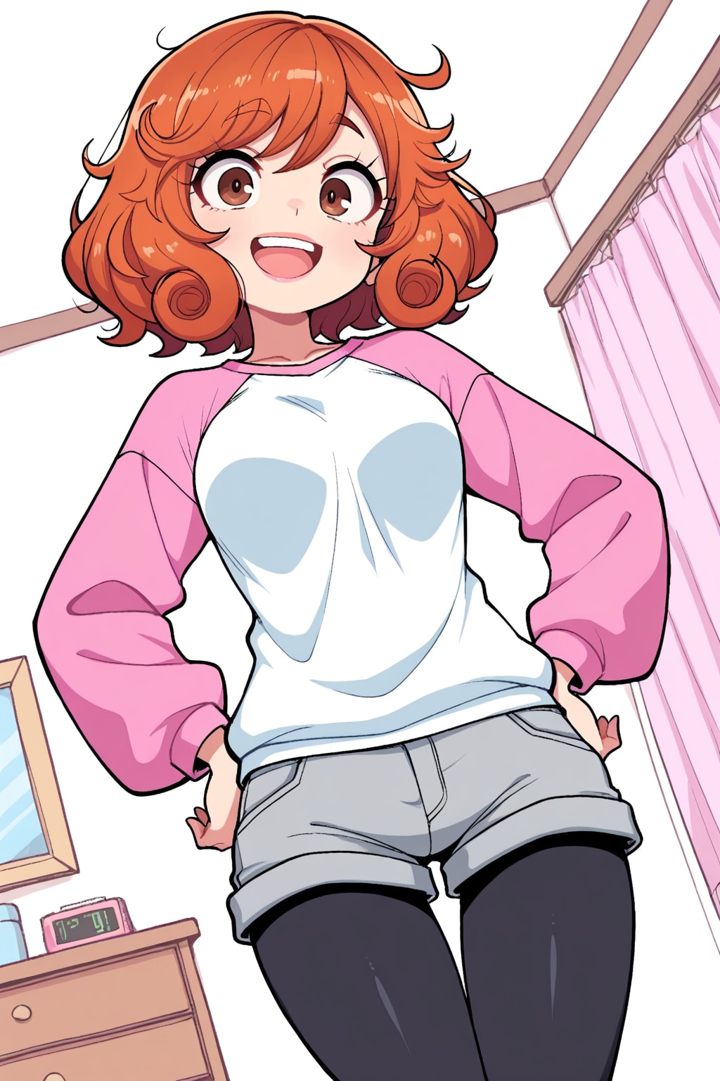 ラグランの女の子