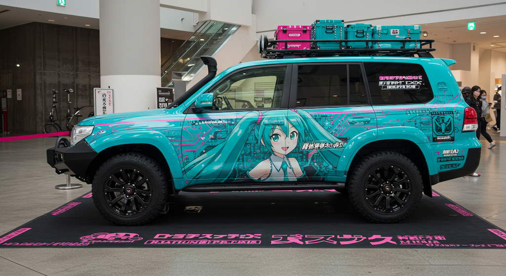 ランドクルーザー初音ミク痛車